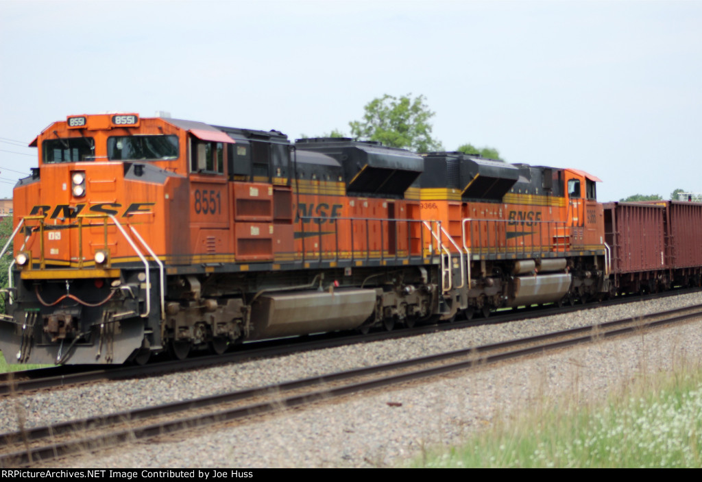 BNSF 8551 East